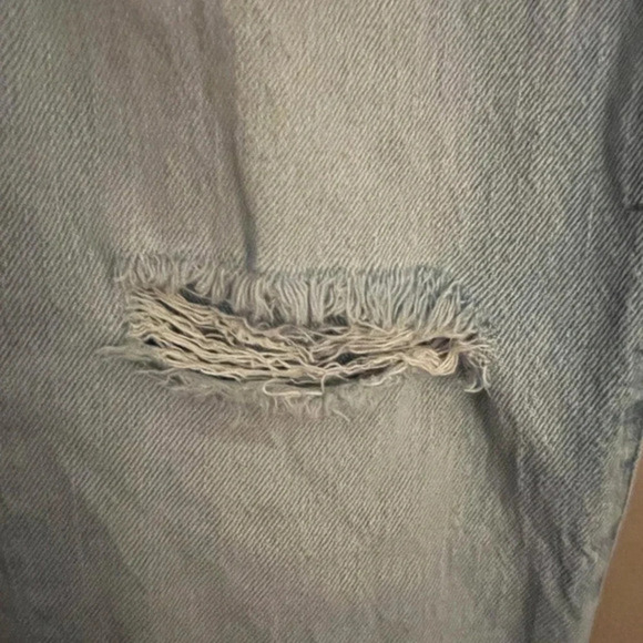 Madewell 90’s High Rise Slim Crop BoyJean - Size 24‎ Light Wash - Picture 6 of 14